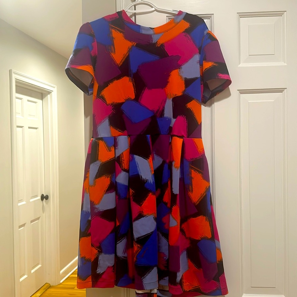 Alex and Alex size 12, multi color dress
